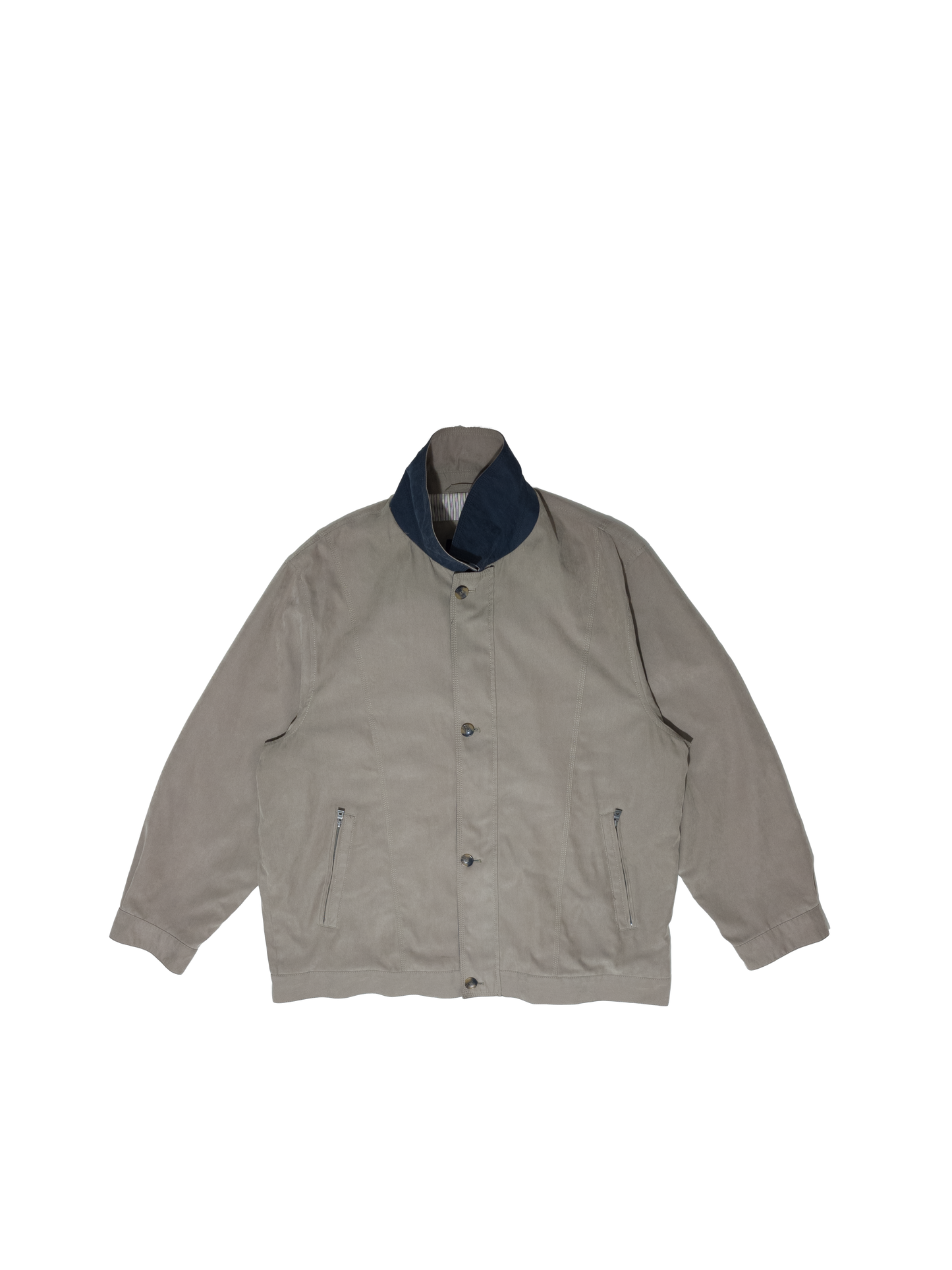 beige casual jacket
