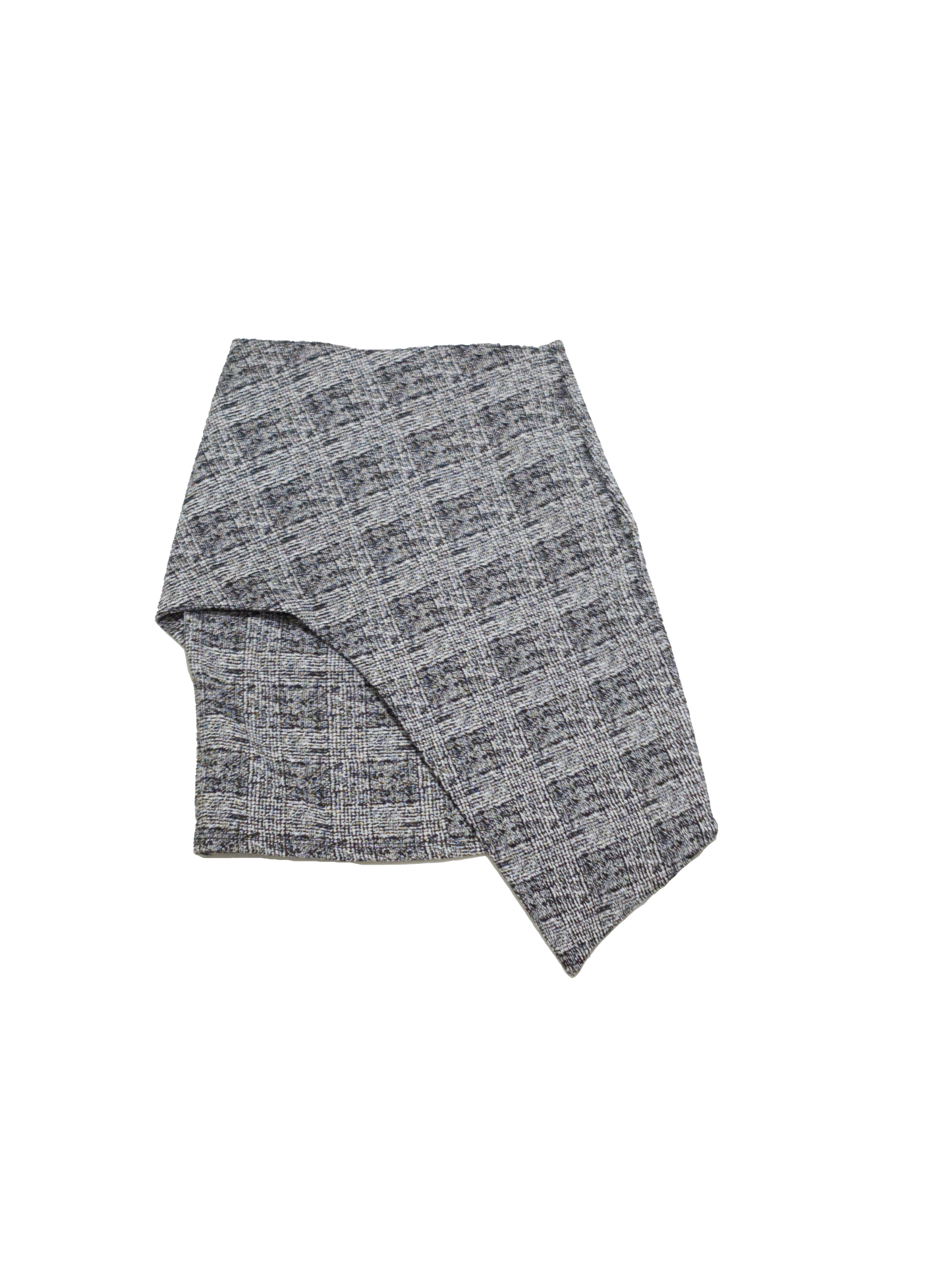 gray wrap skirt