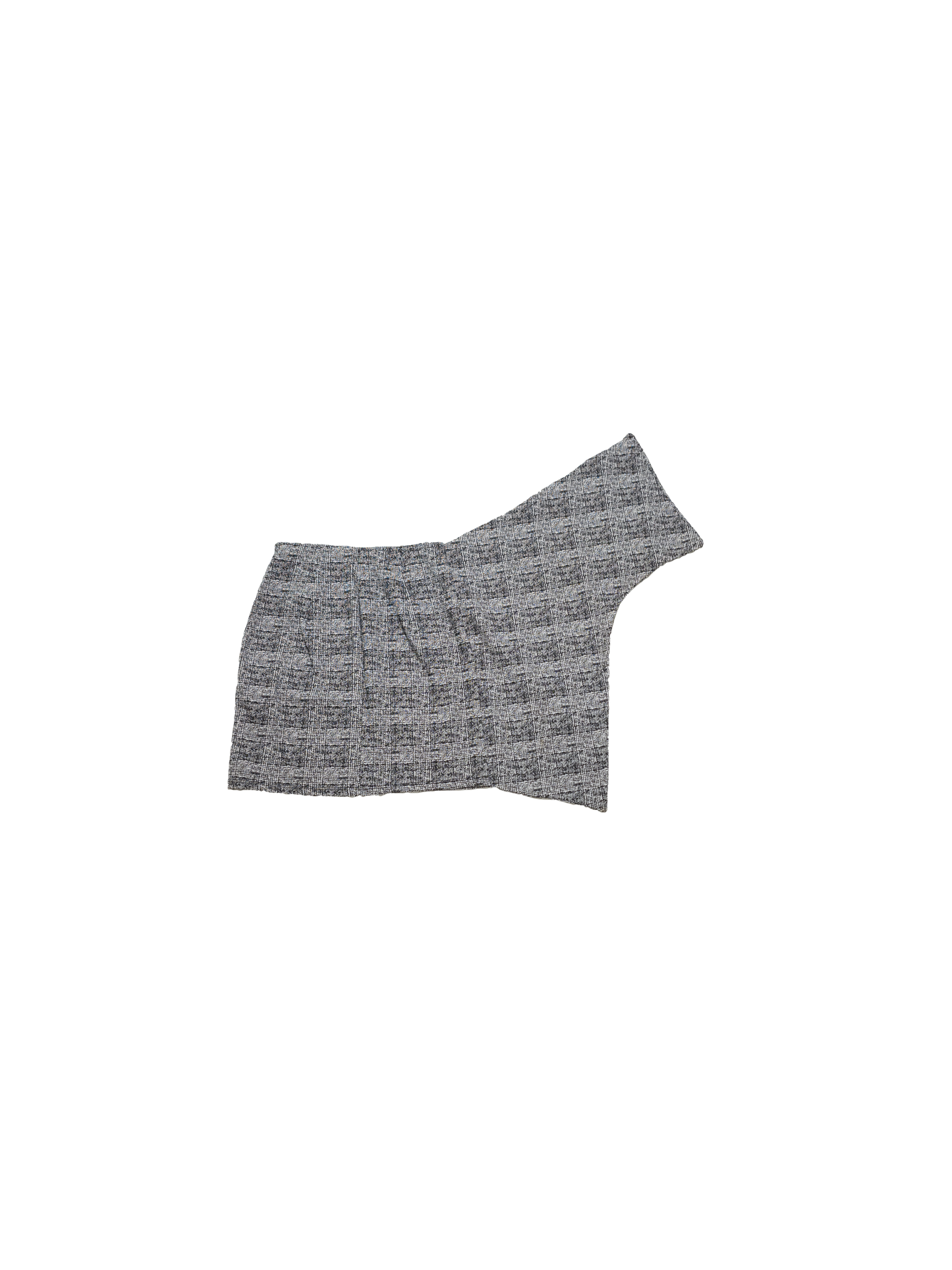 gray wrap skirt