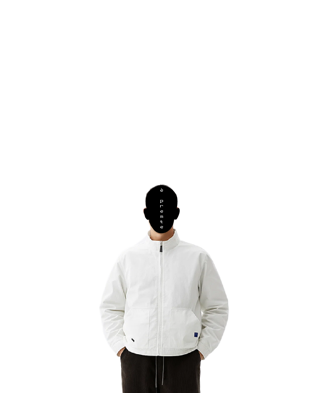 white light-weight jacket