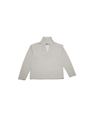 beige pullover sweater