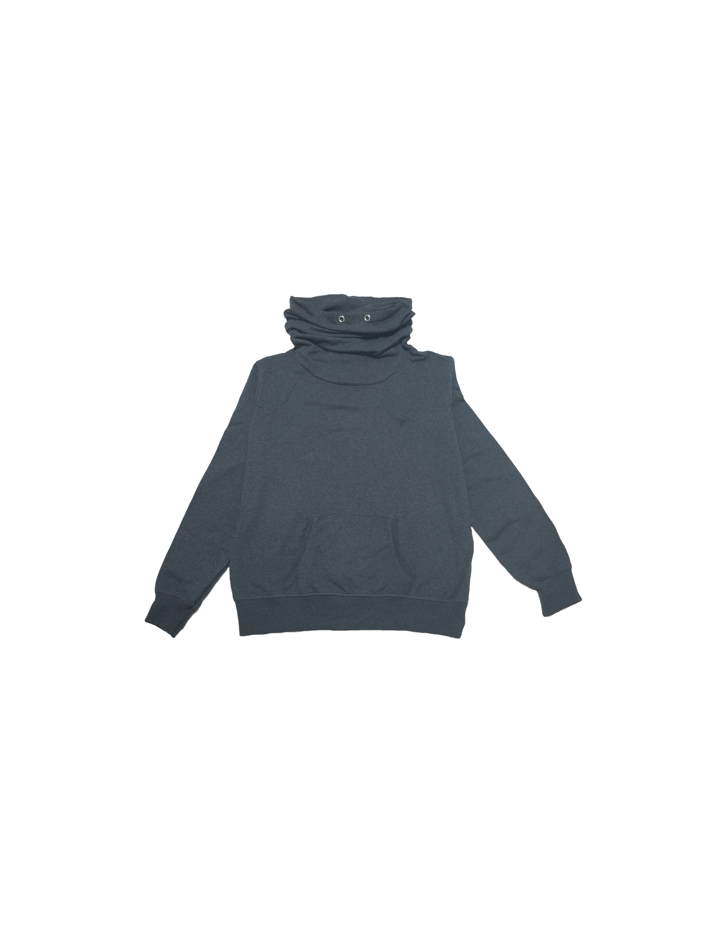 over-sized gray hoodie
