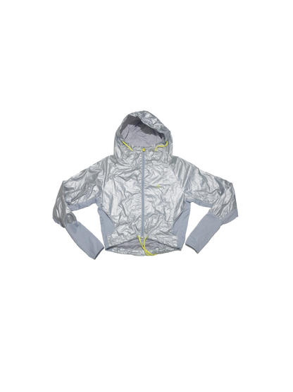 silver reflective jacket