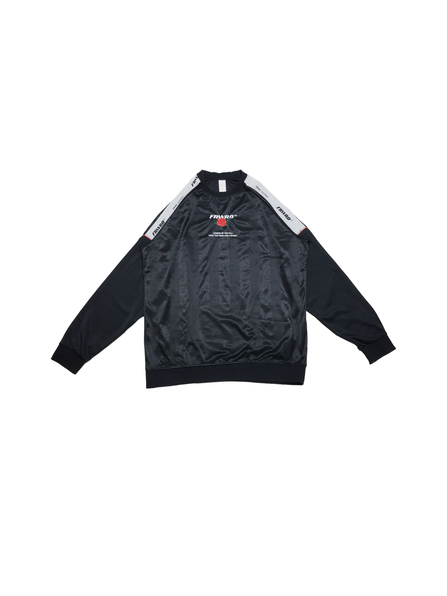 black athletic pullover