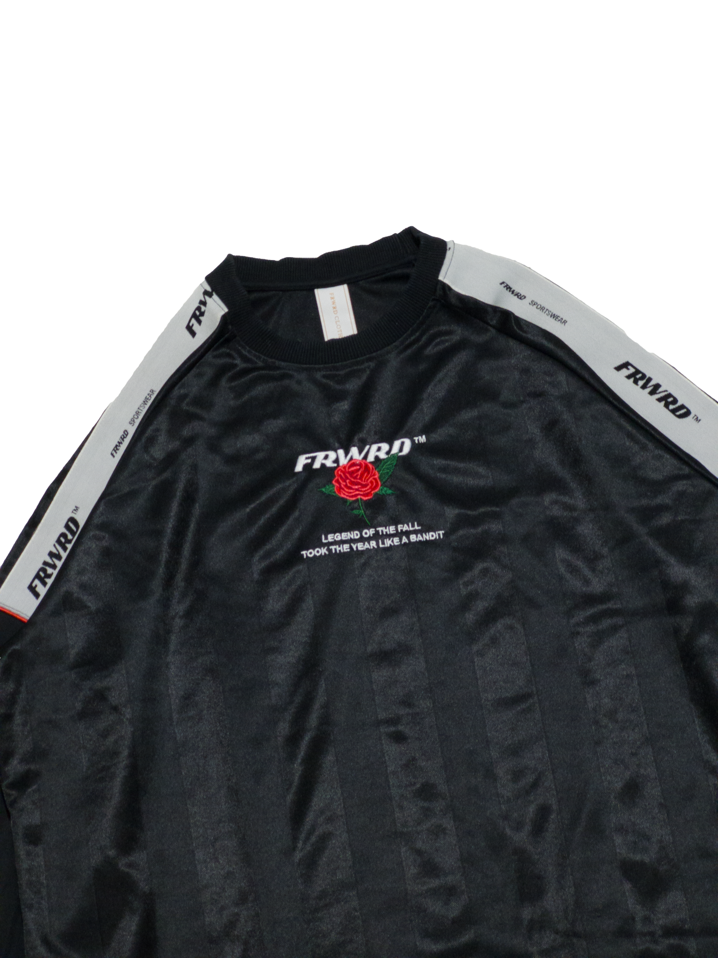 black athletic pullover