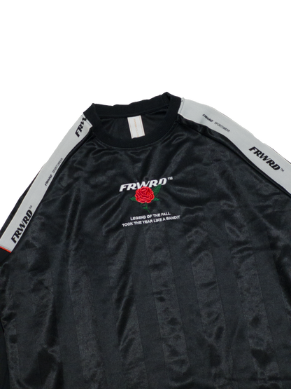 black athletic pullover