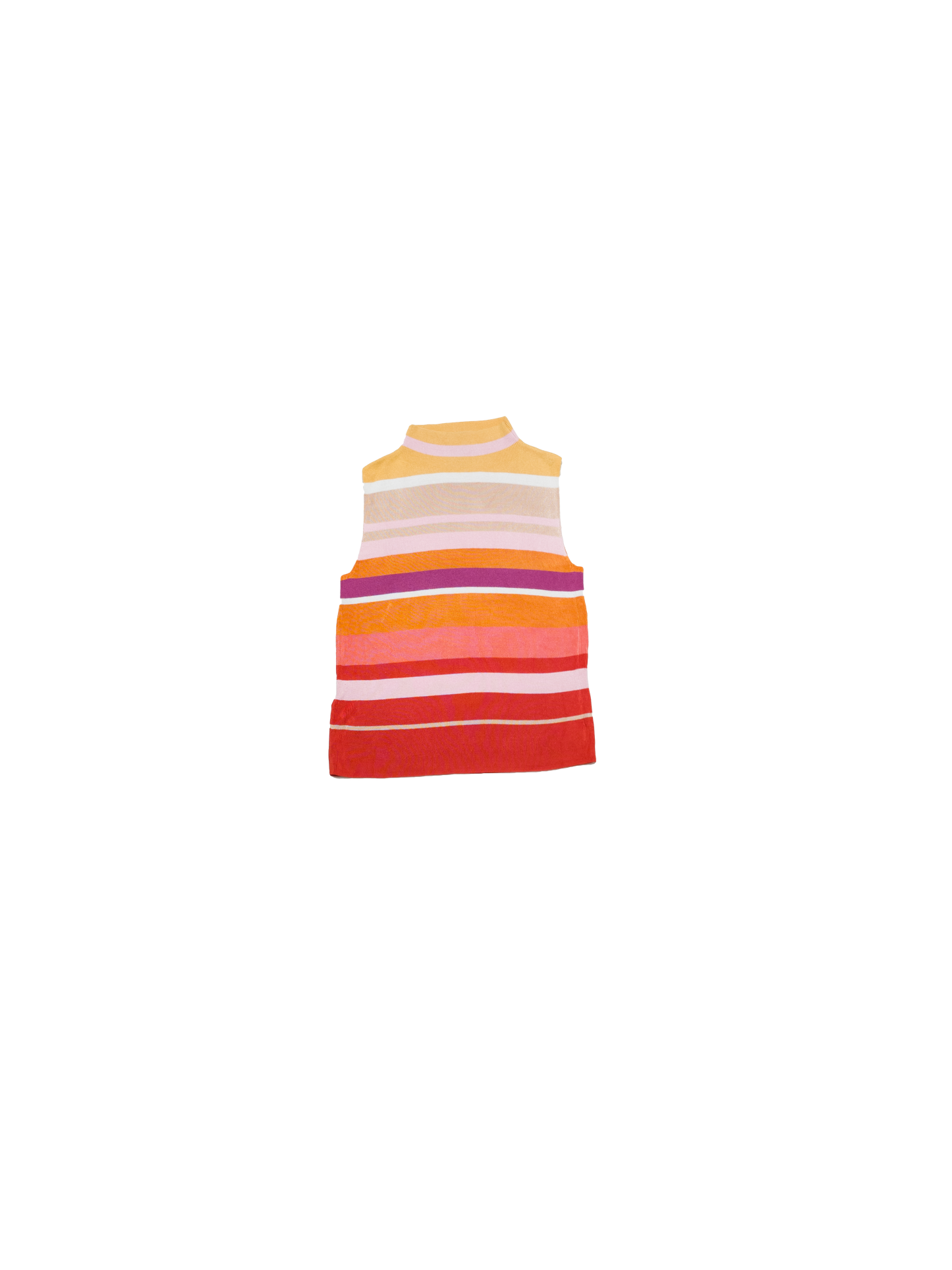 striped knit tank