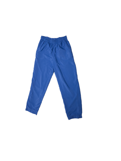 blue track pants