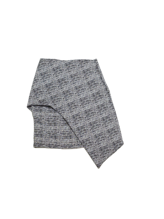 gray wrap skirt