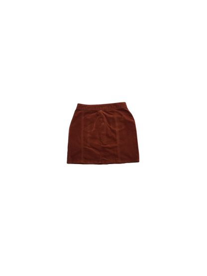 brown corduroy skirt
