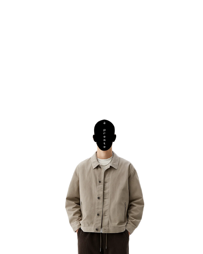 beige casual  jacket