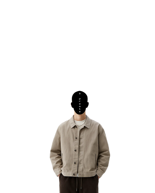 beige casual  jacket